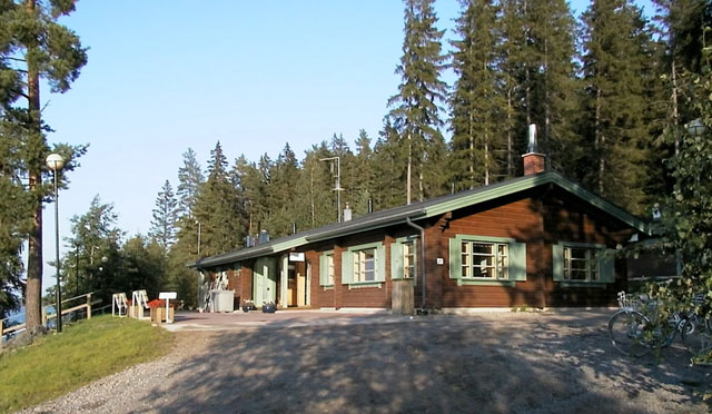 Kaupinojan sauna; time for relaxation.
