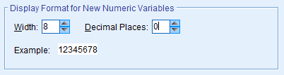 Display format