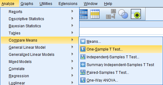 One-Sample T Test