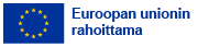 EU:n tunnus ja teksti Euroopan unionin rahoittama.