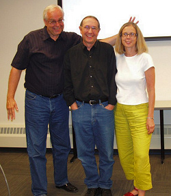 Chuck Humprey, Jim Jacobs, Diane Geraci