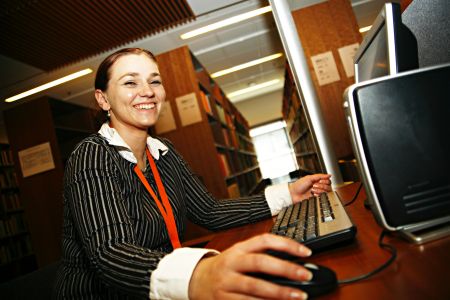 Päivi Österman, political science major from the University of Tampere.